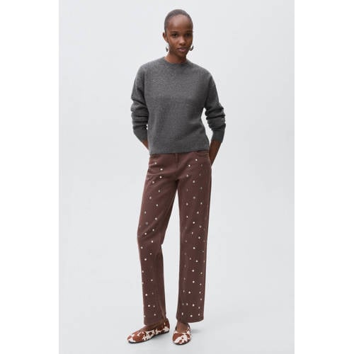 MANGO TEEN trui grijs afbeelding