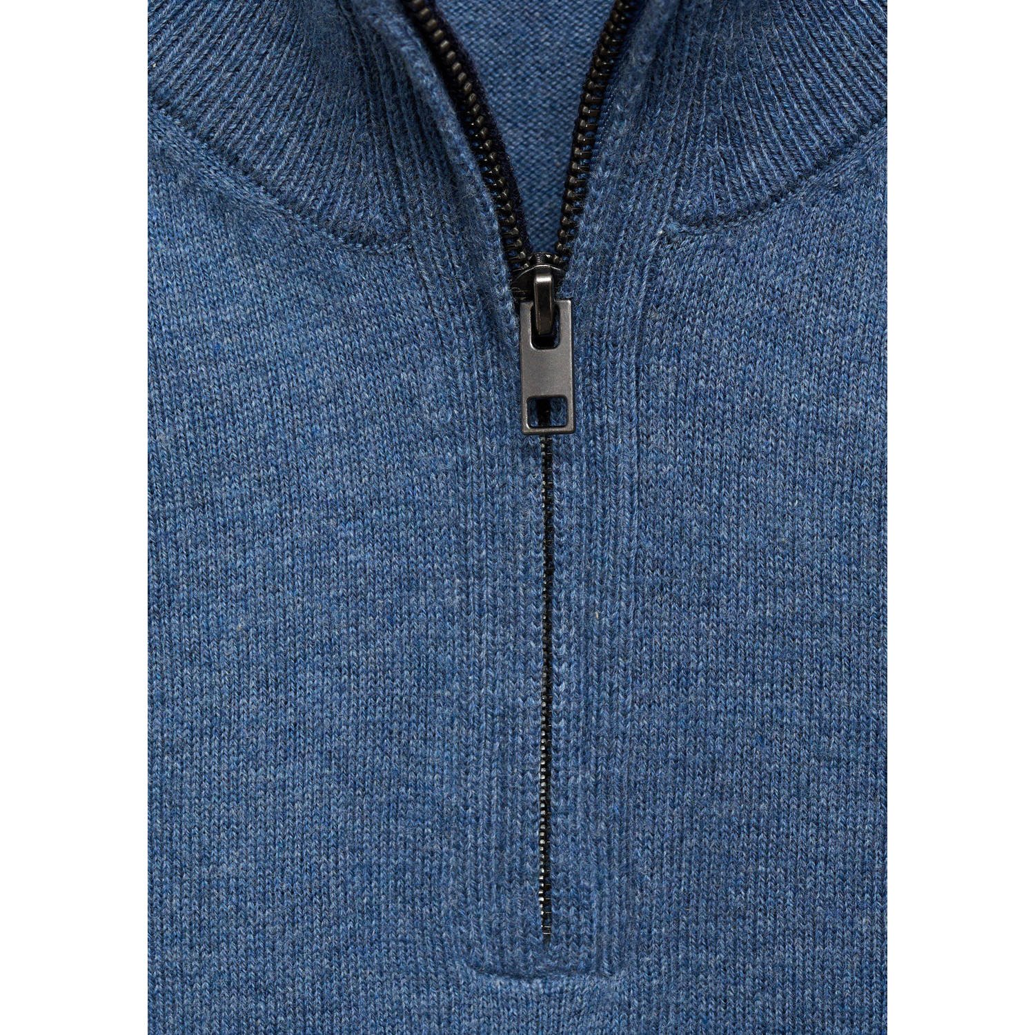 Mango Kids gebreide trui blauw