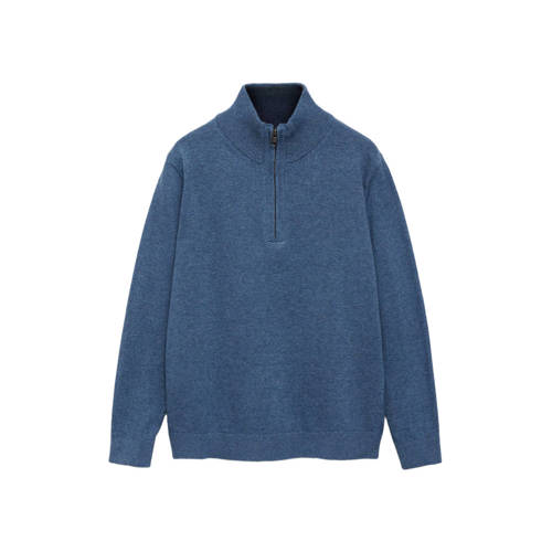 Mango Kids gebreide trui blauw afbeelding