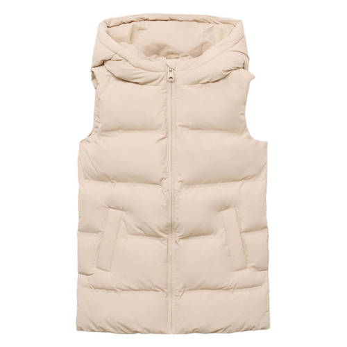 Mango Kids bodywarmer beige afbeelding