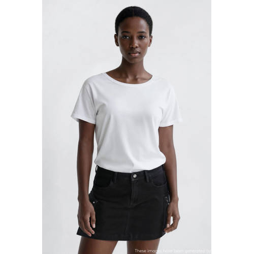 MANGO TEEN denim spijkerrok grijs afbeelding