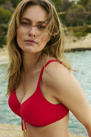 voorgevormde beugel bikinitop Madurai rood