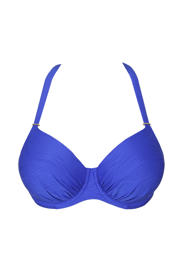 thumbnail: PrimaDonna Twist voorgevormde beugel bikinitop Mantas blauw