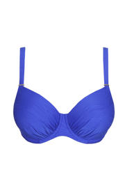 thumbnail: PrimaDonna Twist voorgevormde beugel bikinitop Mantas blauw