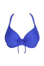 thumbnail: PrimaDonna Twist niet-voorgevormde beugel bikinitop Mantas blauw
