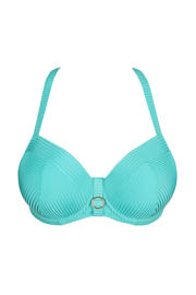 thumbnail: PrimaDonna Twist voorgevormde beugel bikinitop Delray turquoise