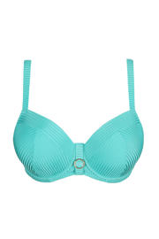 thumbnail: PrimaDonna Twist voorgevormde beugel bikinitop Delray turquoise