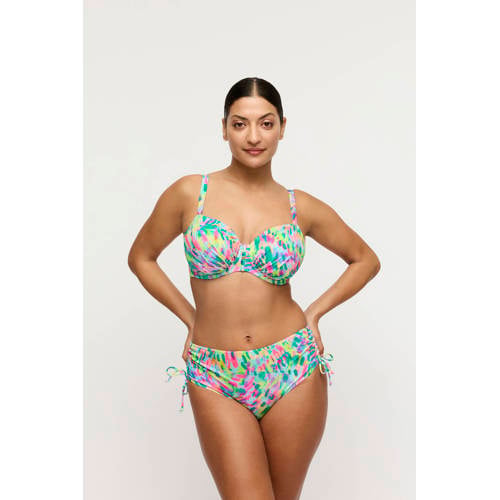PrimaDonna niet-voorgevormde beugel bikinitop Douala lichtblauw/roze afbeelding
