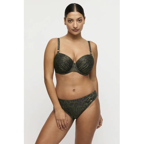 PrimaDonna bikinibroekje Ratjada met lurex donkergroen afbeelding