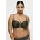 PrimaDonna voogevormde beugel bikinitop Ratjada met lurex donkergroen