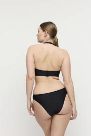 thumbnail: PrimaDonna Twist Uvita voorgevormde strapless beugel bikinitop - zwart