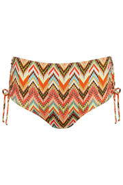thumbnail: PrimaDonna high waist bikinibroekje oranje/meerkleurig