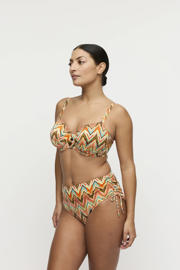 thumbnail: PrimaDonna niet-voorgevormde beugel bikinitopje Tubou oranje/multi