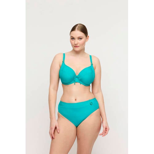 PrimaDonna high waist bikinibroekje Delray turquoise afbeelding