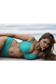 thumbnail: PrimaDonna Twist high waist bikinibroekje Delray turquoise