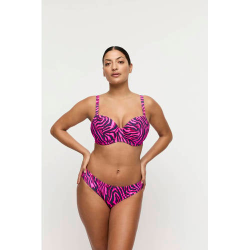 PrimaDonna bikinibroekje Malabo roze/donkerblauw afbeelding