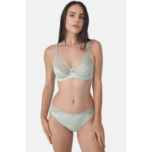Sassa Mode slip Dot & Blossom lichtgroen afbeelding