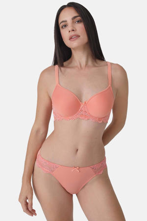 slip Classic Lace zalmroze