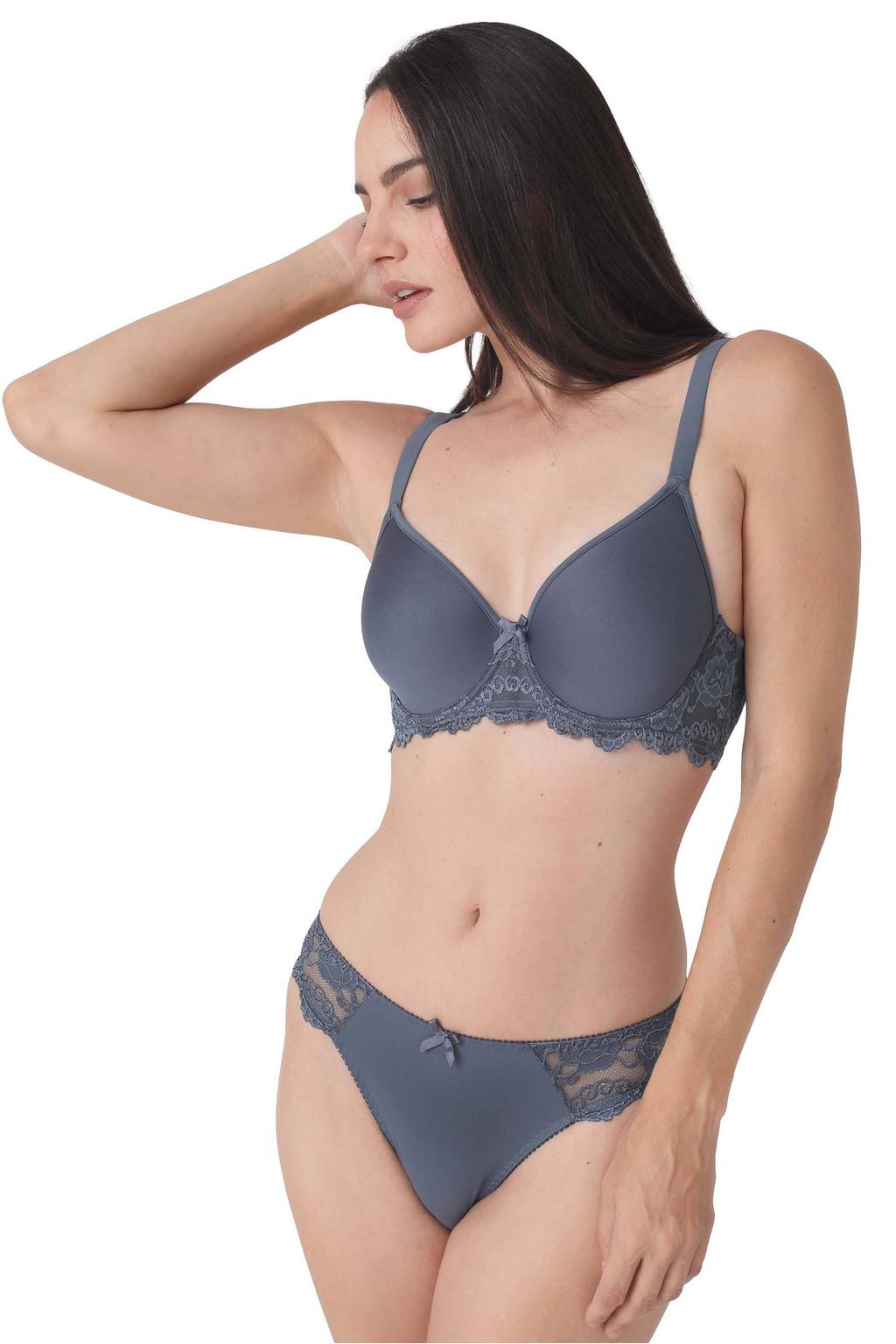 Sassa Mode slip Classic Lace blauw