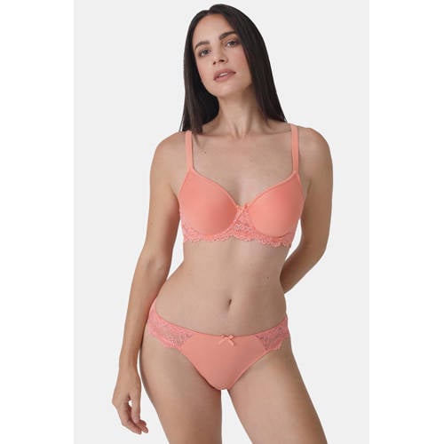 Sassa Mode voorgevormde beugelbh Classic Lace zalmroze afbeelding