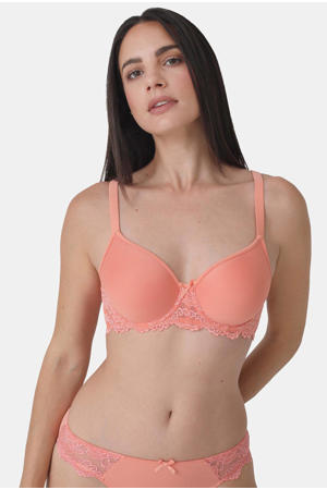 voorgevormde beugelbh Classic Lace zalmroze