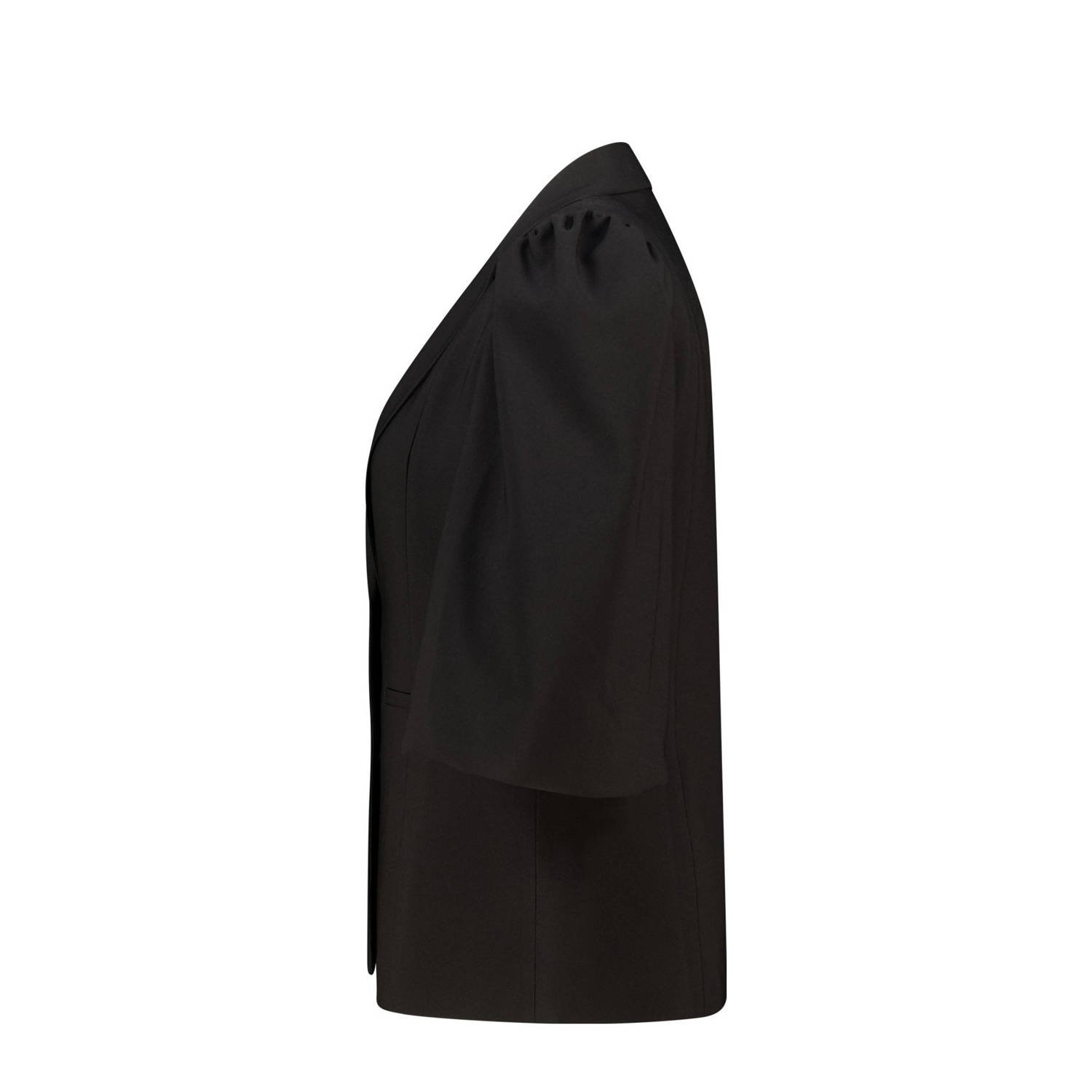 MS Mode regular blazer zwart