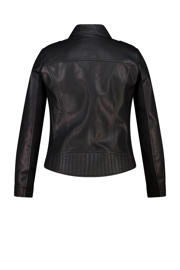 thumbnail: MS Mode imitatieleren bikerjack zwart