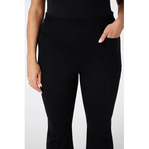 MS Mode flared legging zwart afbeelding