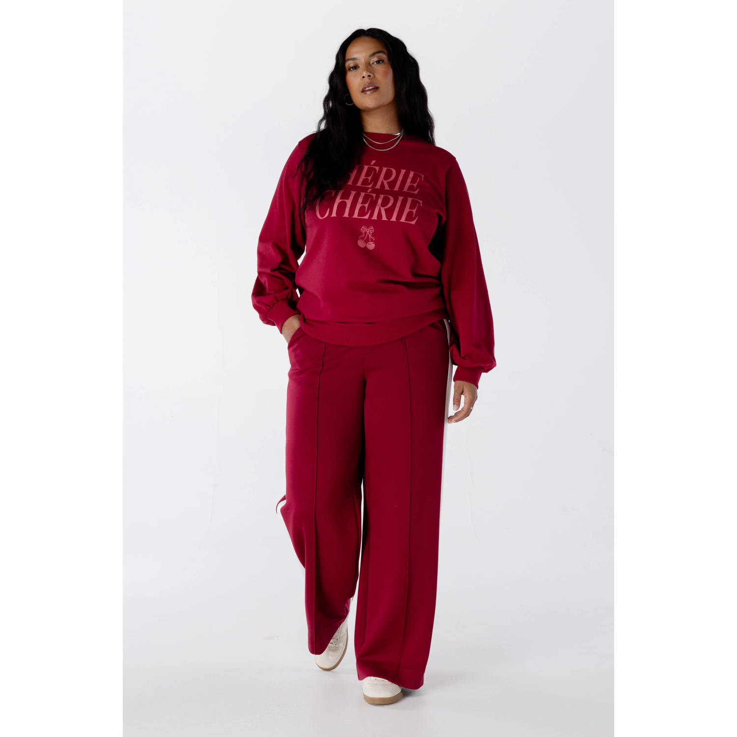 MS Mode sweater fuchsia