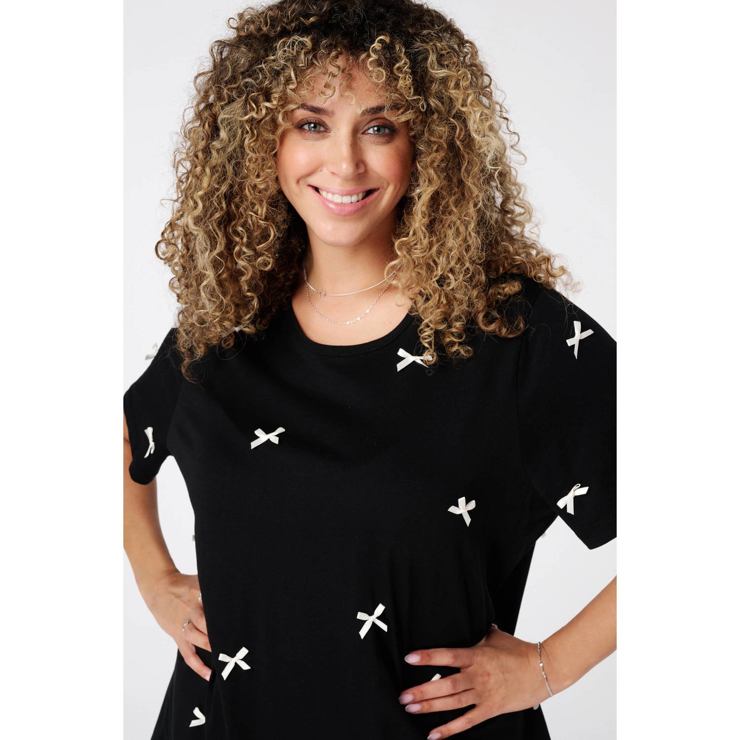 MS Mode T-shirt zwart