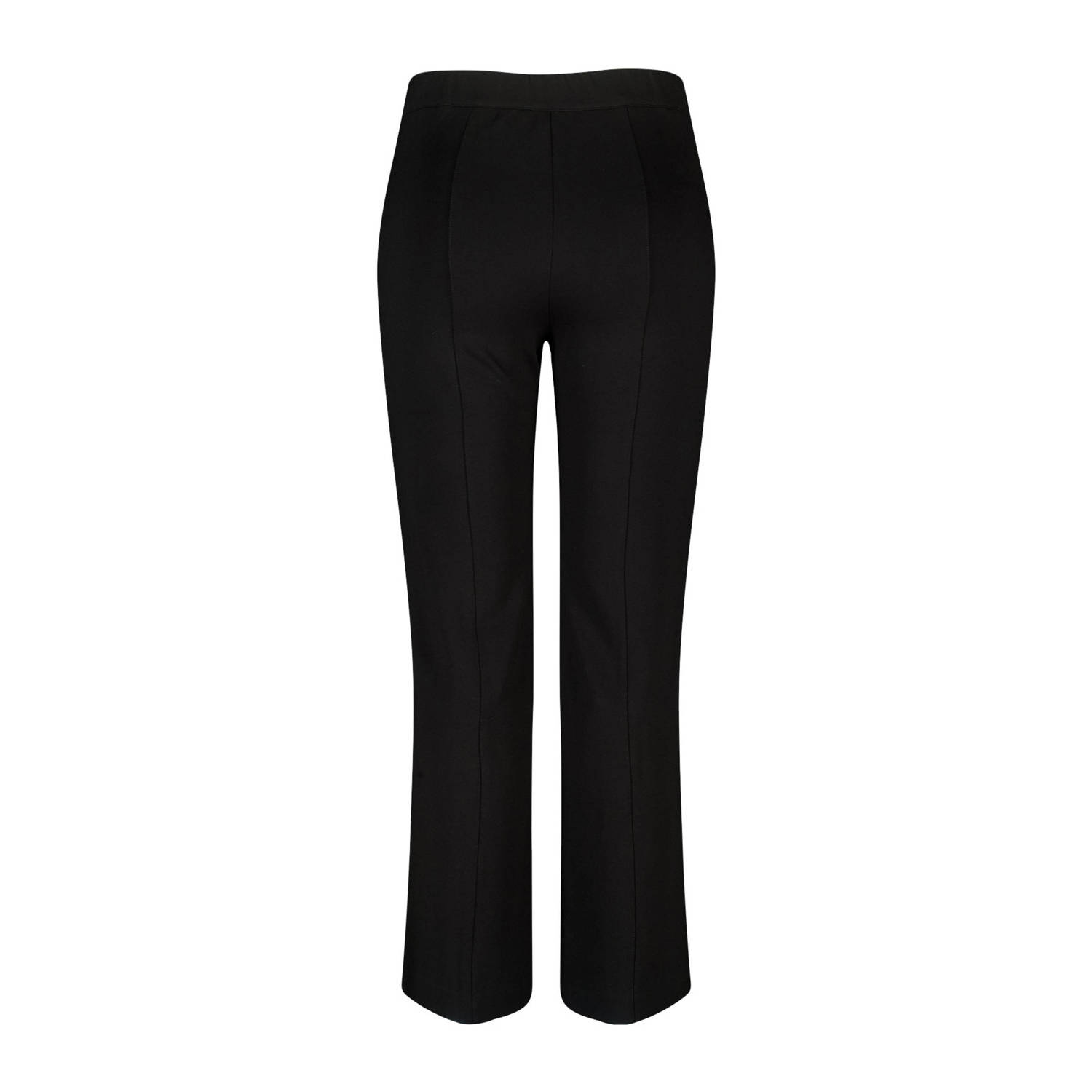 MS Mode wide leg high waist broek zwart