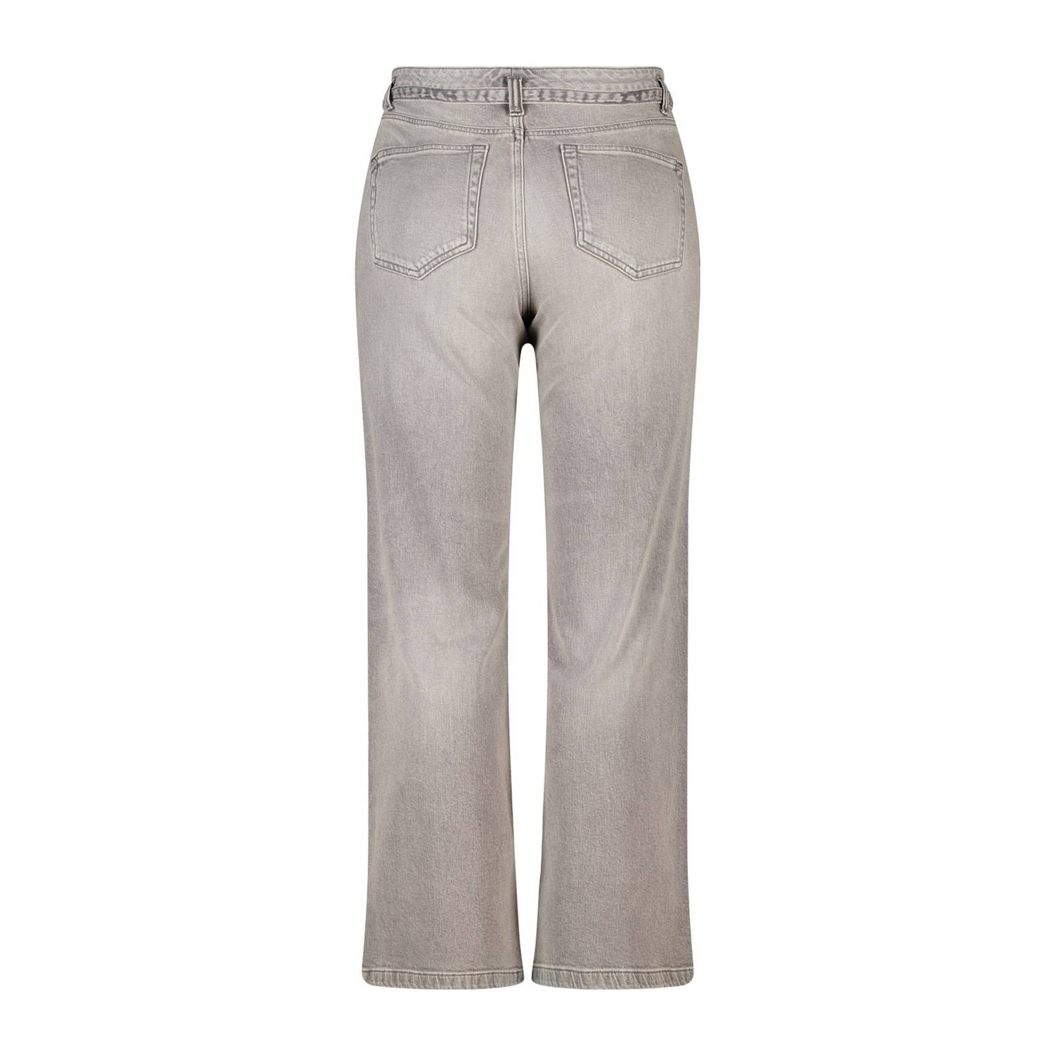 MS Mode wide leg jeans grey denim