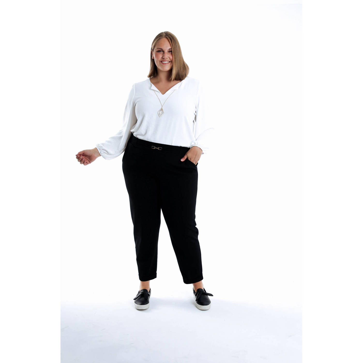 Paprika blousetop ecru