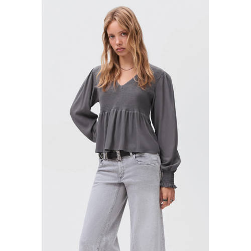 MANGO TEEN blousetop antraciet afbeelding