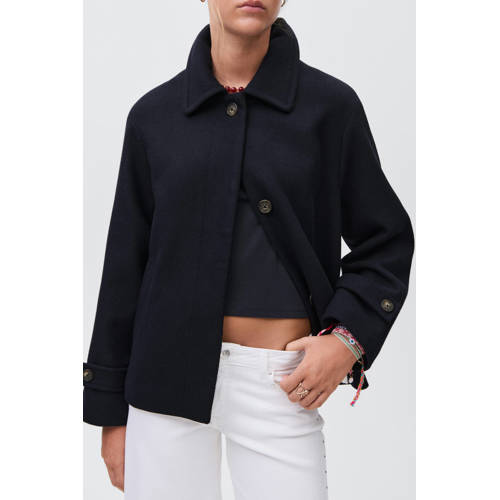 MANGO TEEN manteljas marine afbeelding