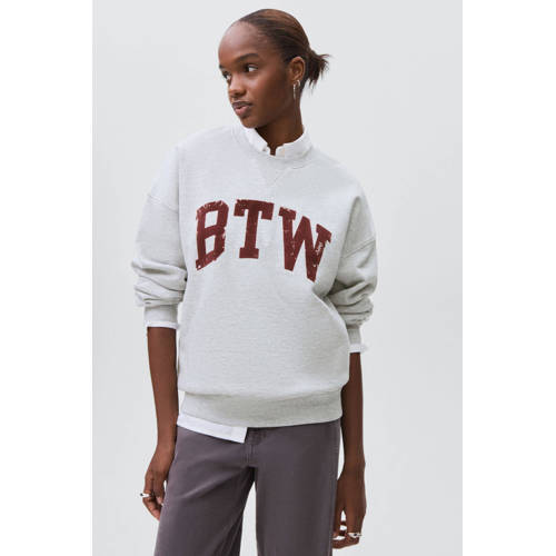 MANGO TEEN sweater lichtgrijs afbeelding