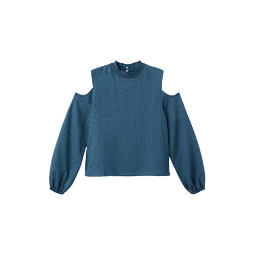 MANGO TEEN blousetop blauw afbeelding
