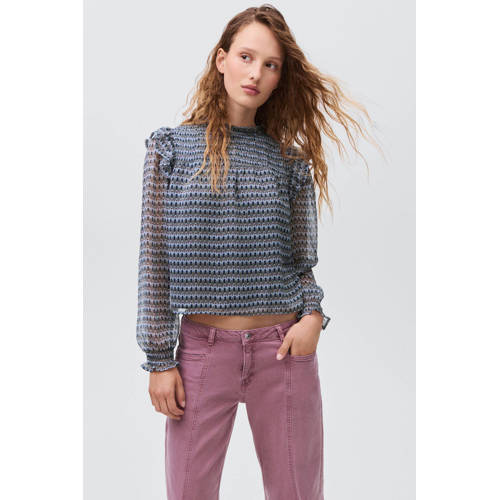 MANGO TEEN blousetop antraciet afbeelding