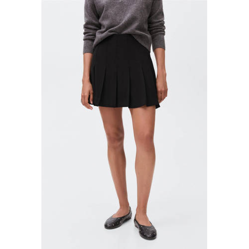 MANGO TEEN skort zwart afbeelding