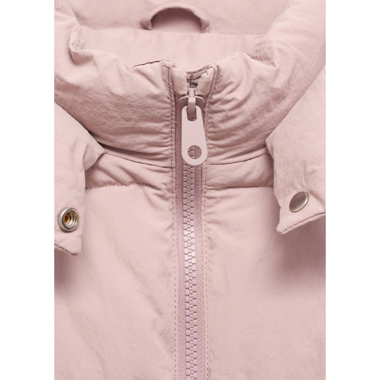 Mango Kids gewatteerde jas roze