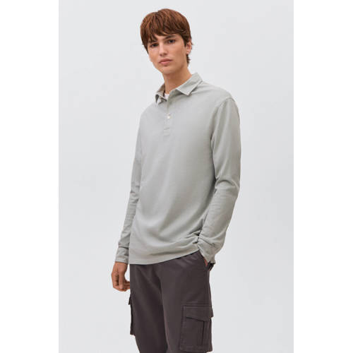 MANGO TEEN polo lichtgroen afbeelding