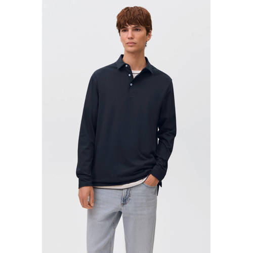 MANGO TEEN polo donkerblauw afbeelding