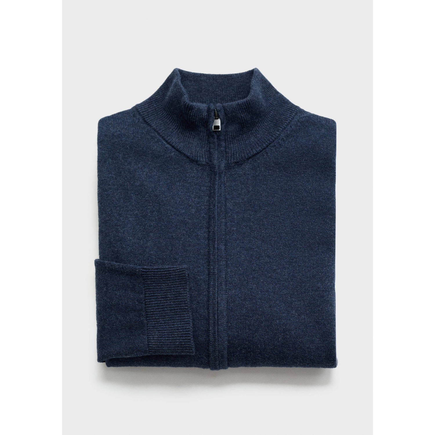 Mango Kids cardigan marine gebreid