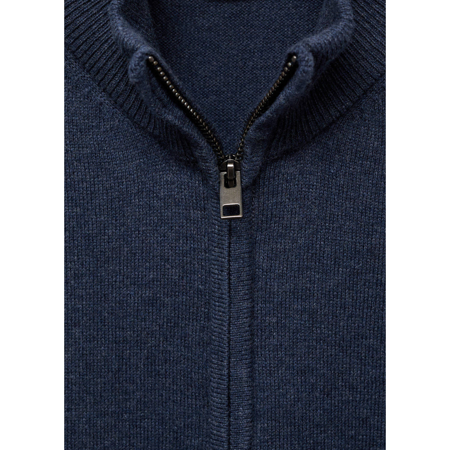 Mango Kids cardigan marine gebreid