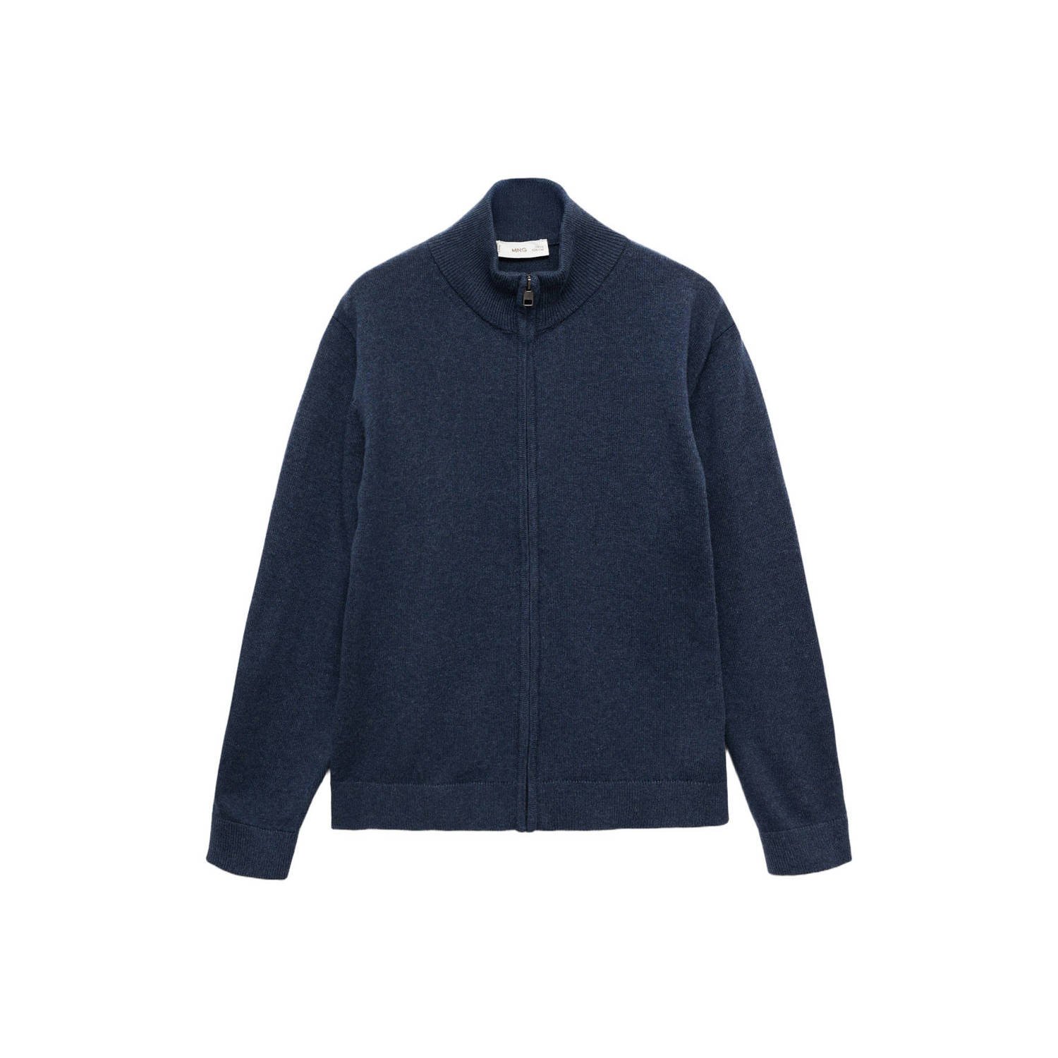 Mango Kids cardigan marine gebreid