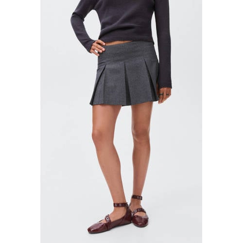 MANGO TEEN skort grijs afbeelding