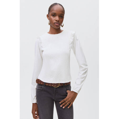 MANGO TEEN blousetop wit afbeelding