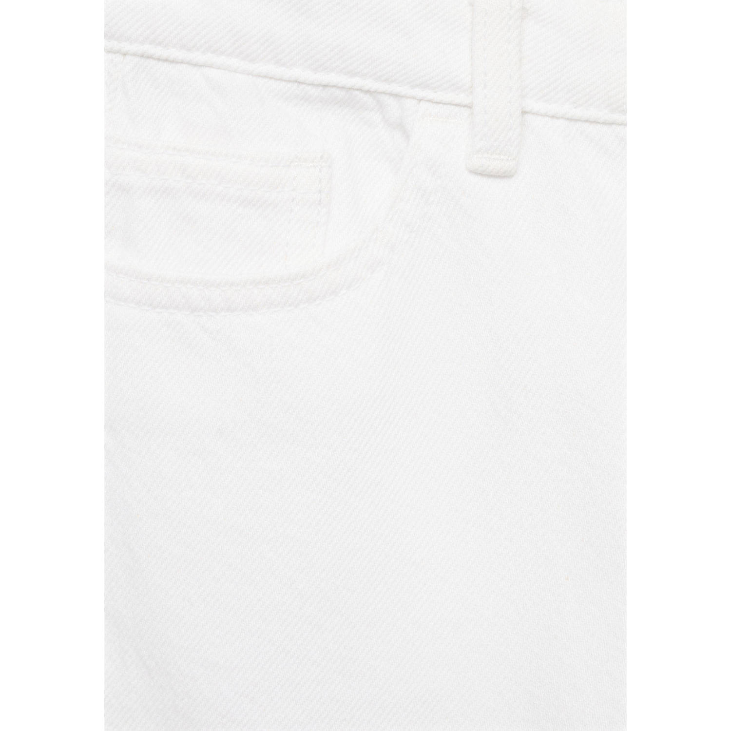 Mango Kids straight leg jeans wit