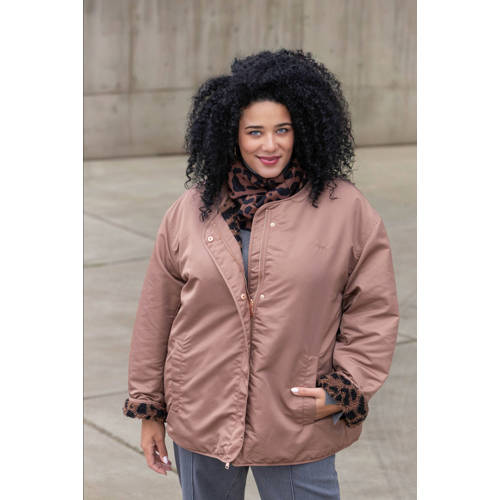 Yest Curve reversible jas taupe afbeelding