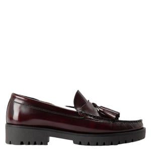 chunky loafers bordeaux
